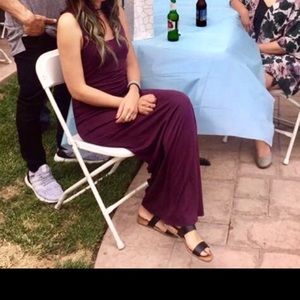 Express burgundy maxi size small